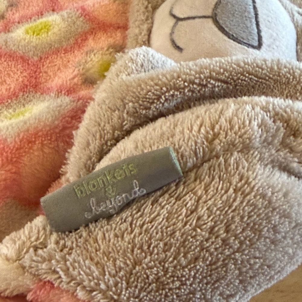 Blankets & Beyond Hooded Baby & Toddler Blanket - Bear Hooded Blanket, EUC! - Picture 3 of 16